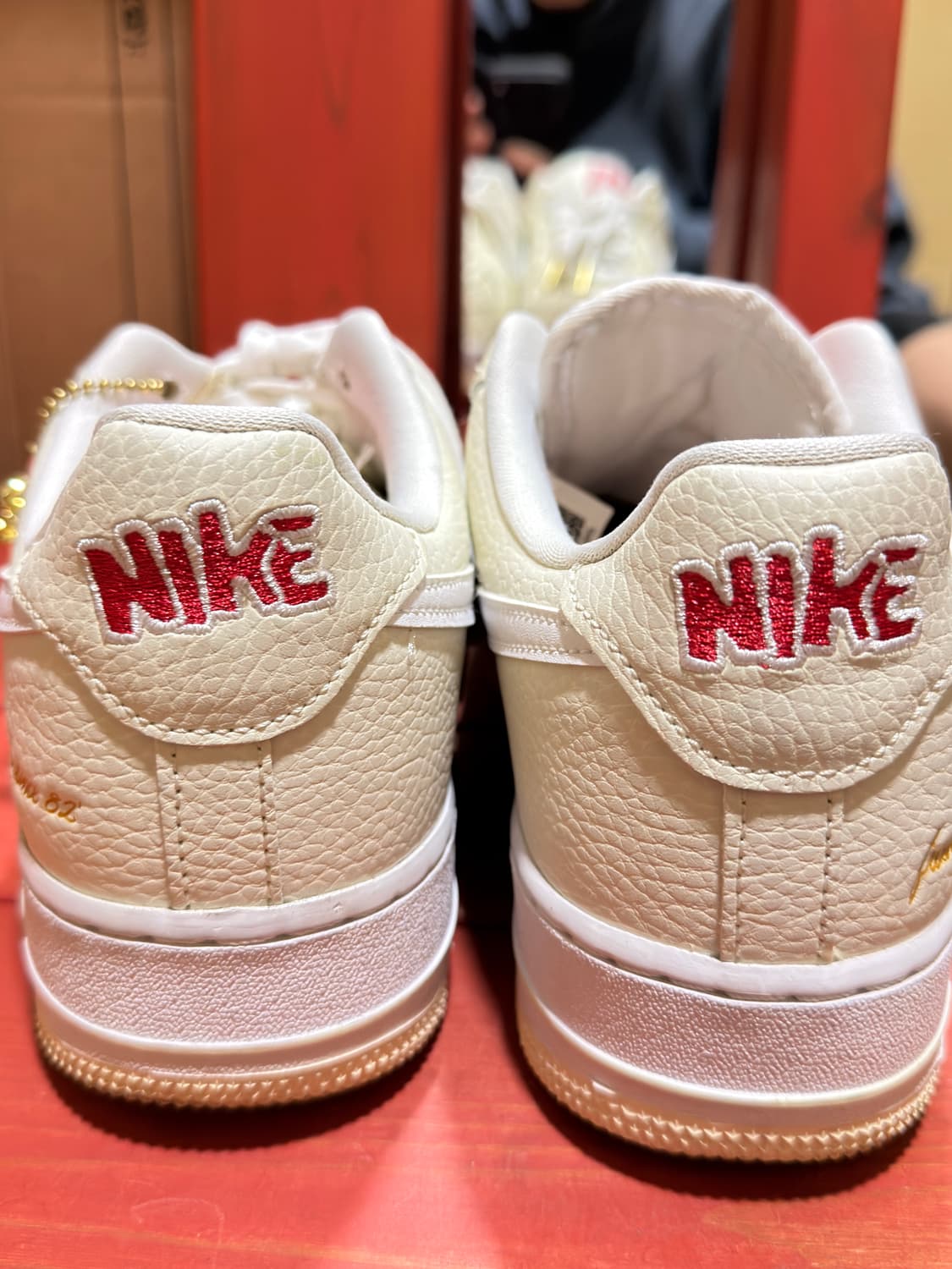 급처 나이키 에어포스1 프리미엄 팝콘 275 판매 상품이미지3