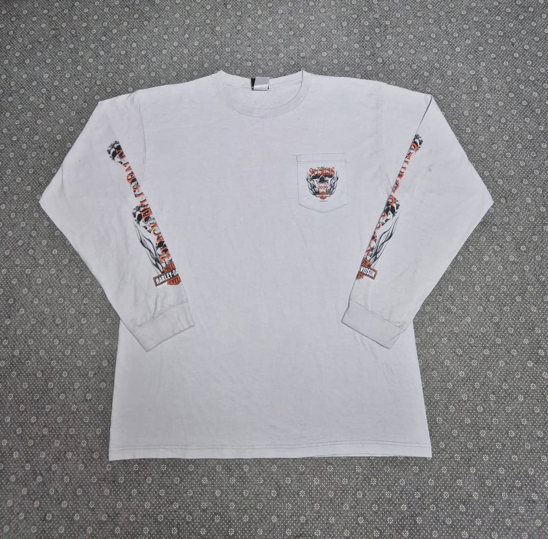 [XL] 00s US Made 할리데이비슨 슬리브 -337 상품이미지1