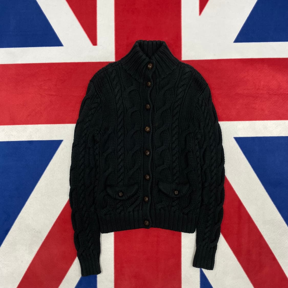 폴로 가디건 여성 M 상품이미지1