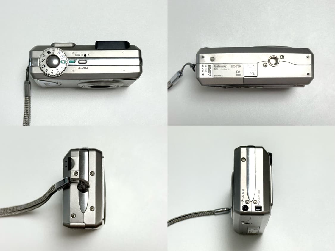 Gateway T50 빈티지 디지털카메라 상품이미지3