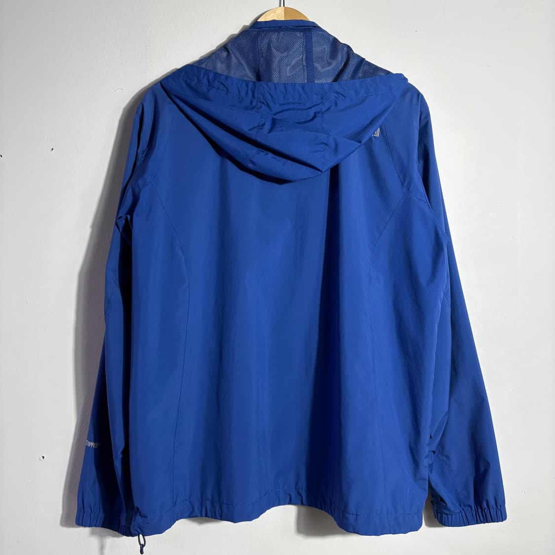 노스페이스 기능성  블루 후드 바람막이 자켓 (무료배송) 상품이미지6