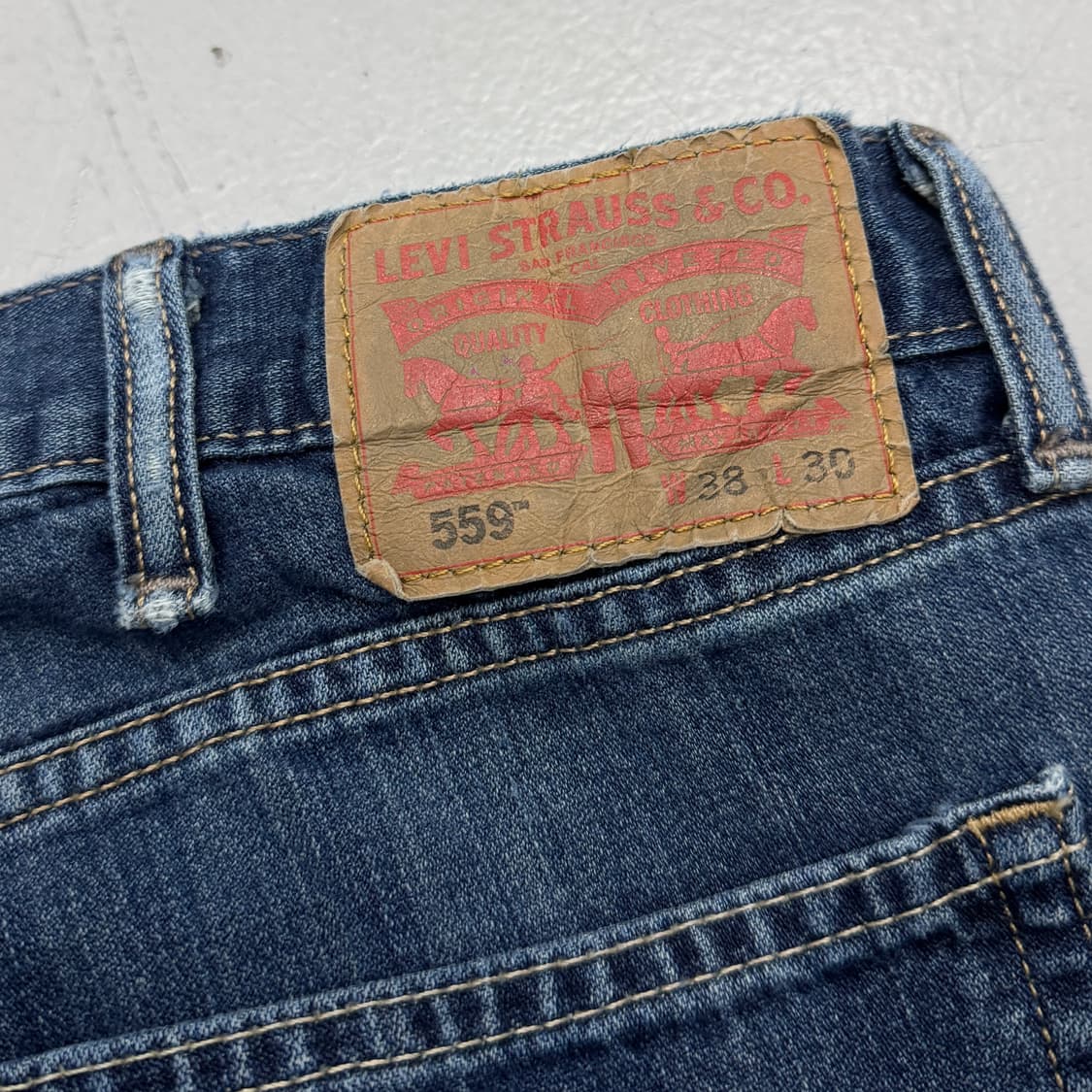리바이스 559 새깅 워싱 스케이터 데님팬츠 상품이미지6