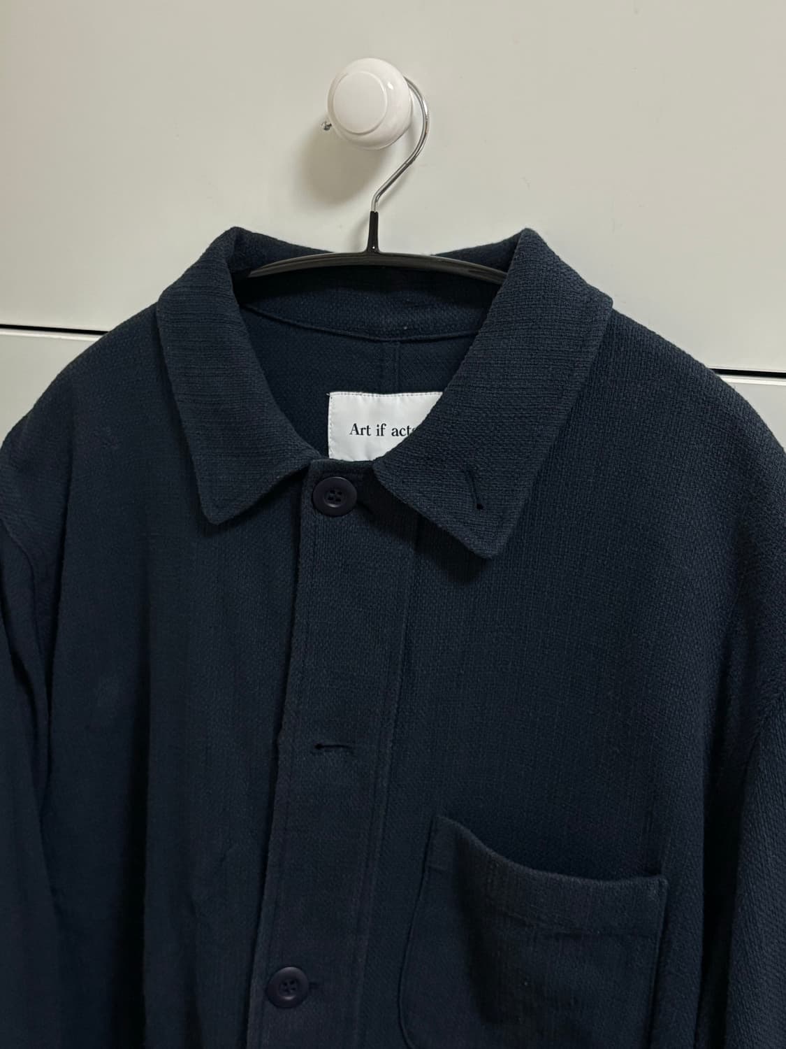 아트이프액츠 프렌치 워크자켓 다크 네이비 상품이미지2