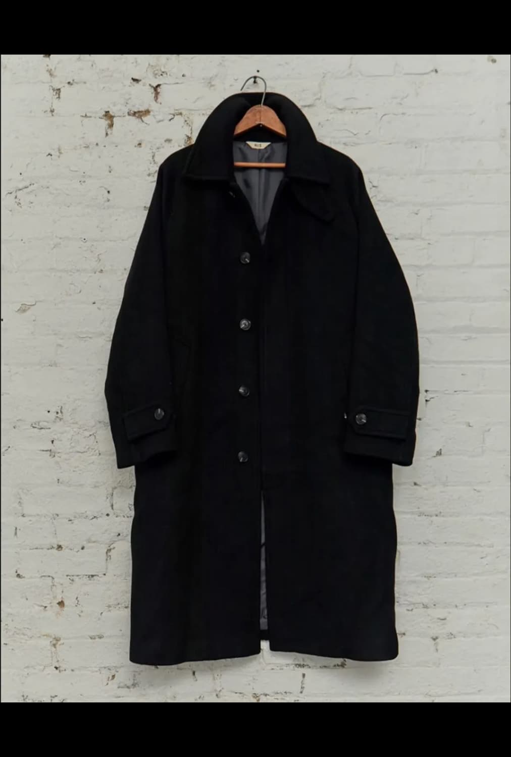 헤지스 캐시미어 발마칸 새제품 상품이미지1