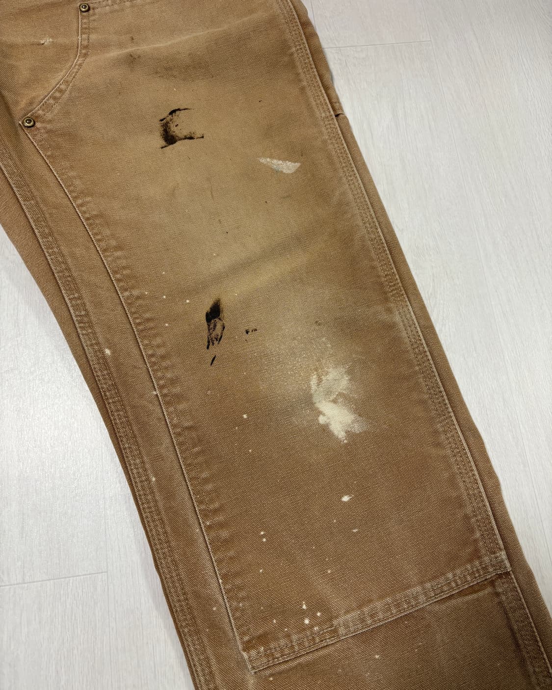 빈티지 USA 칼하트 더블니팬츠 브라운 (32) 상품이미지4