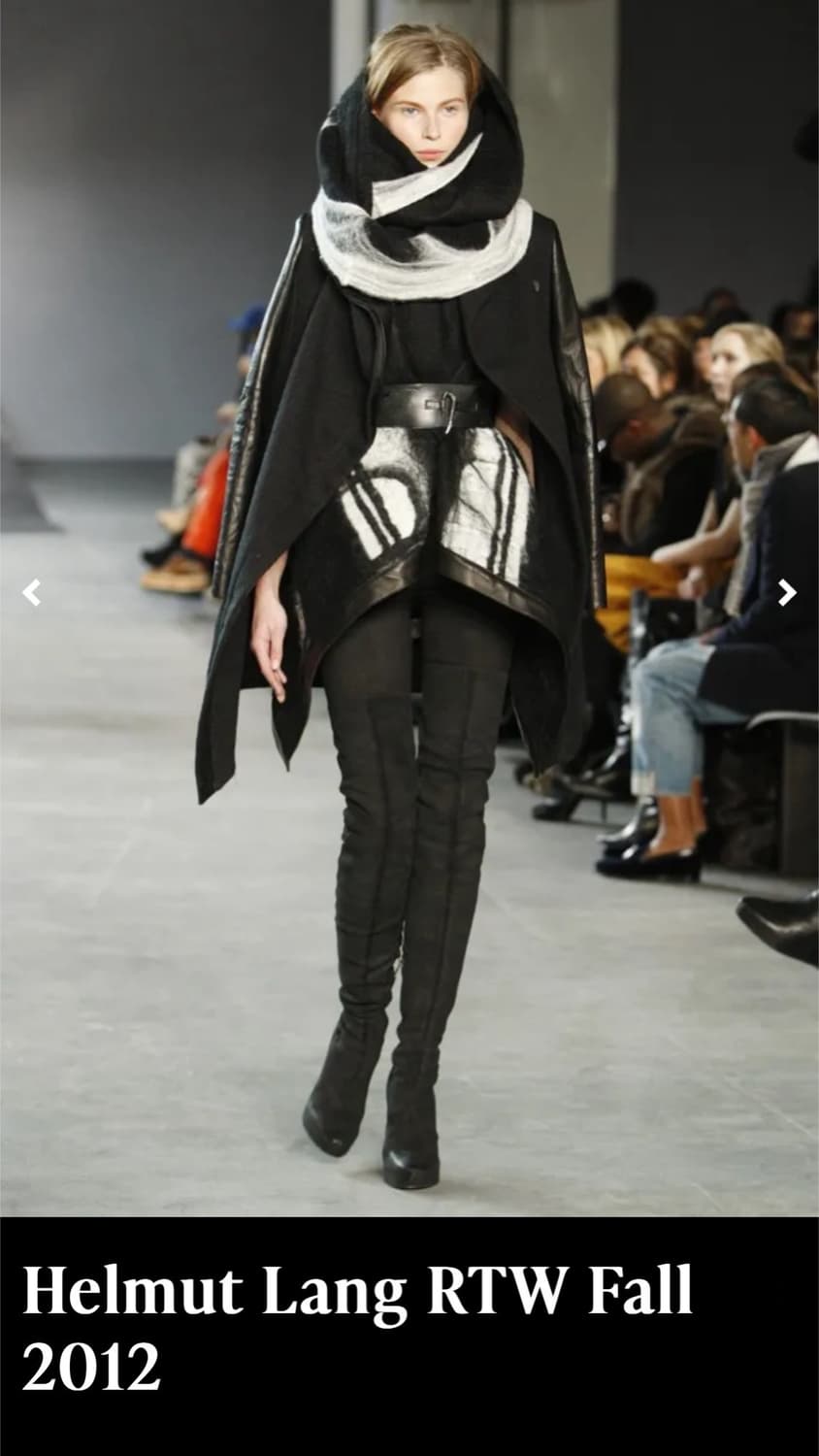 HELMUT LANG 헬무트 랭 2012/FW 하이넥 코트(S 사이즈) 상품이미지1