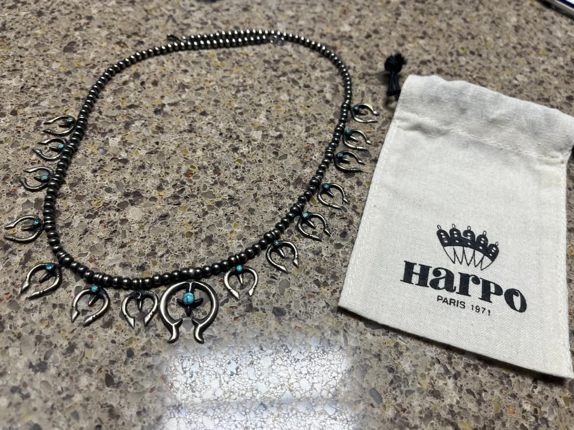아르포파리 Harpo Paris naja 실버 볼 목걸이 상품이미지1