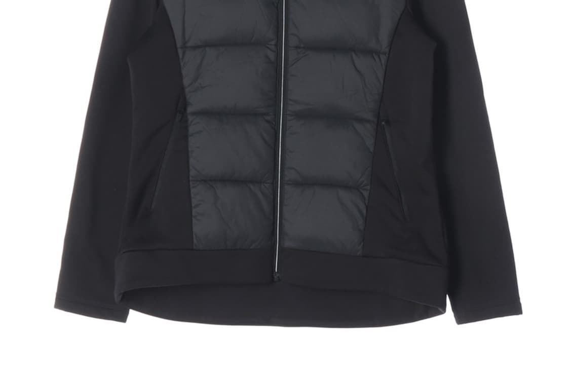 아식스 모션썸 블랙 하이브리드 경량 패딩 자켓 M 상품이미지5
