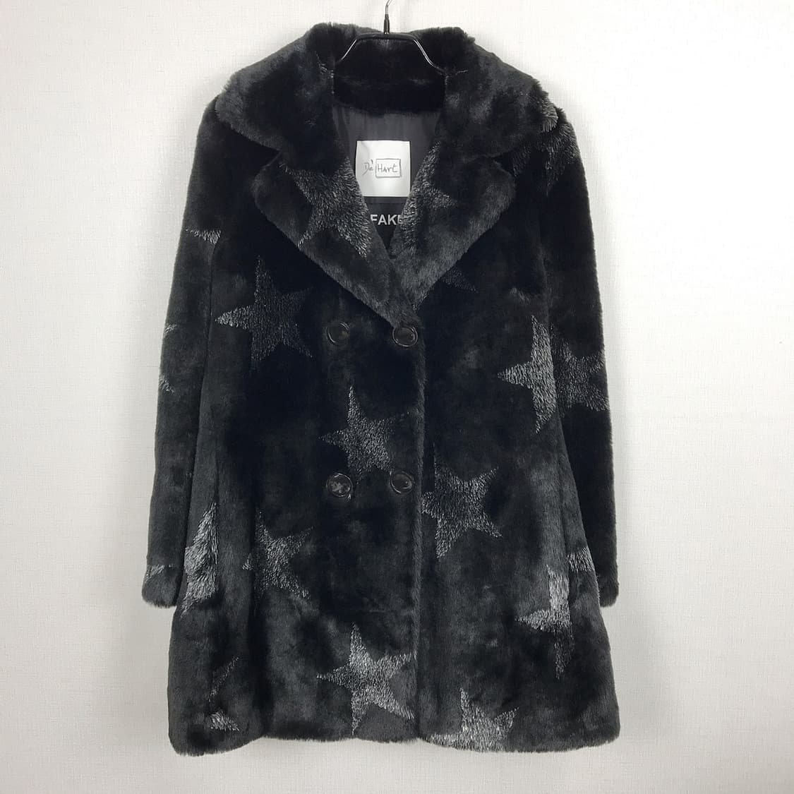 디하트 De'Hart 페이크퍼 하프 코트 여성38 상품이미지2