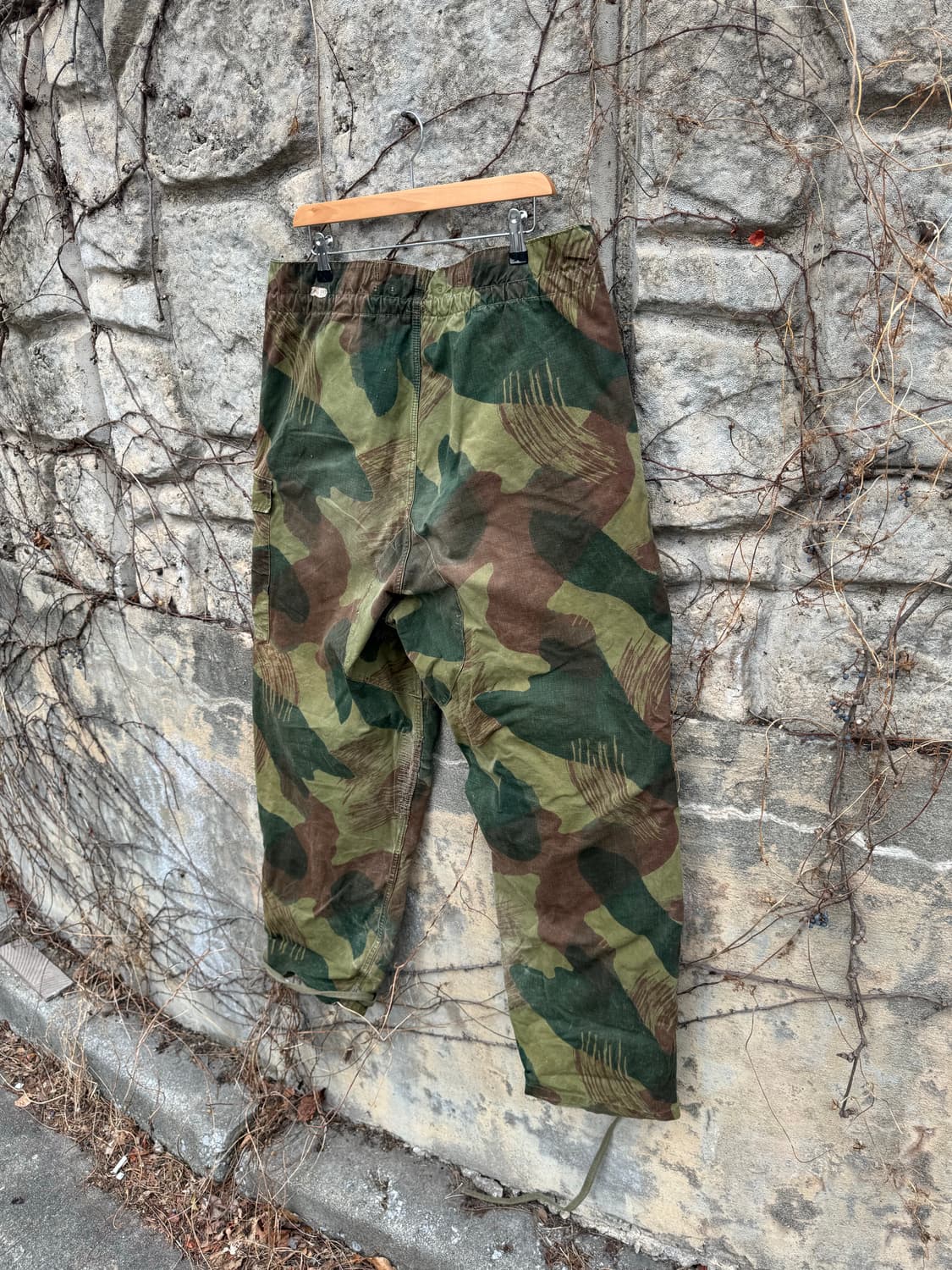 50s 벨기에군 브러쉬스트로크 카모 팬츠 상품이미지4
