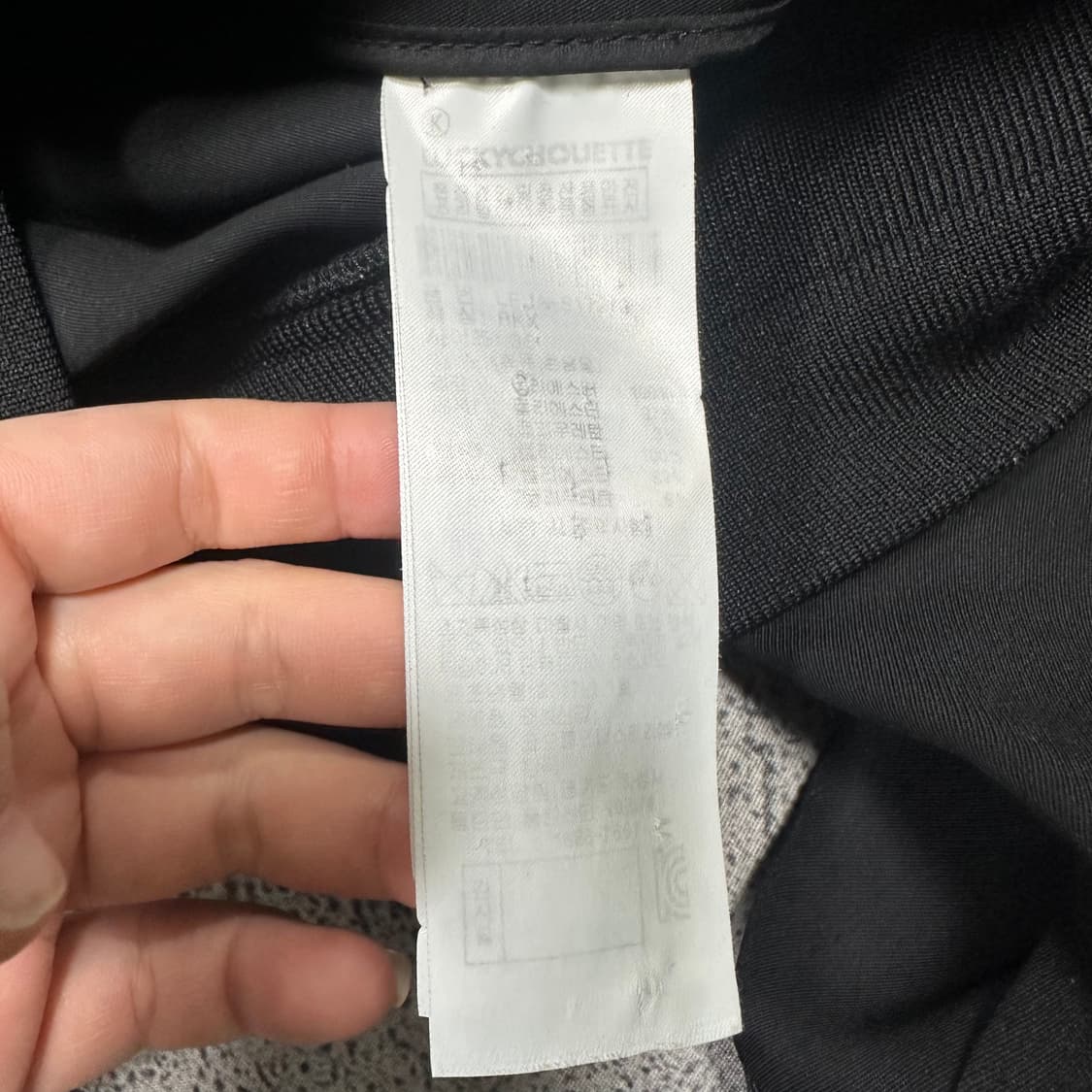 ✨ (바배) 럭키슈에뜨 레이스 블랙 크롭 후드 집업  상품이미지4