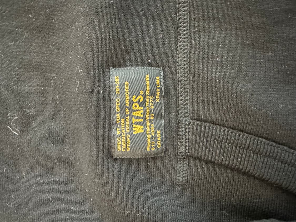 17 wtaps 더블탭스 디자인 후드 xl 상품이미지3