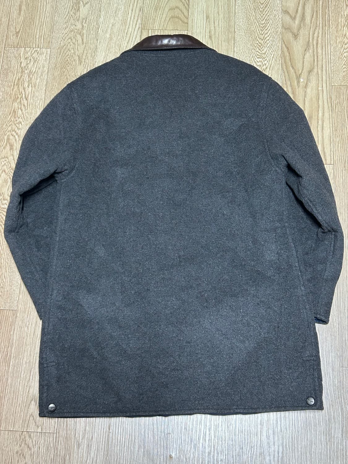 빈티지 살바토레 페라가모 코트 (레더 카라 디테일) 상품이미지7