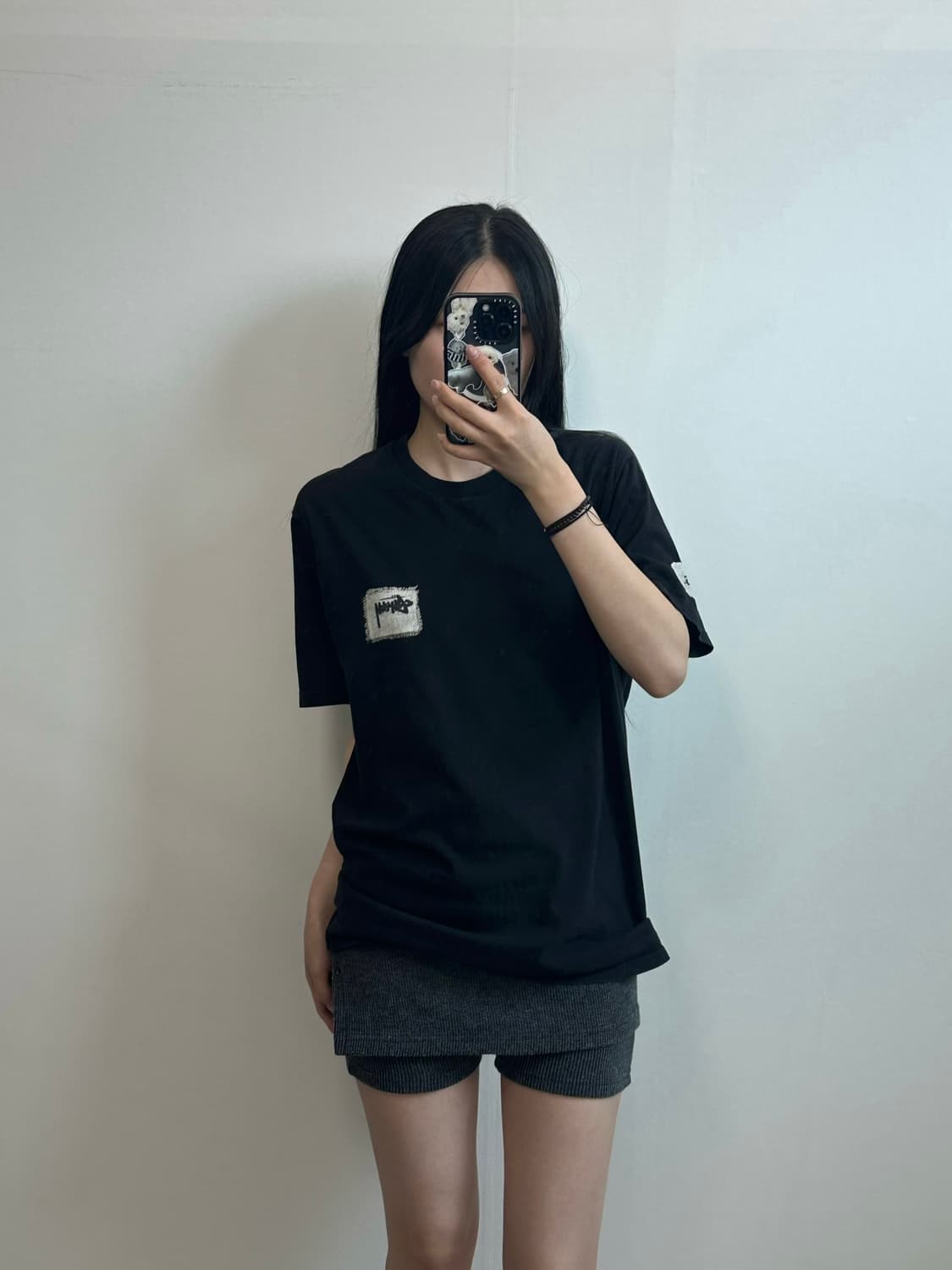스투시 라스타 닷 블랙 반팔 티셔츠 상품이미지2