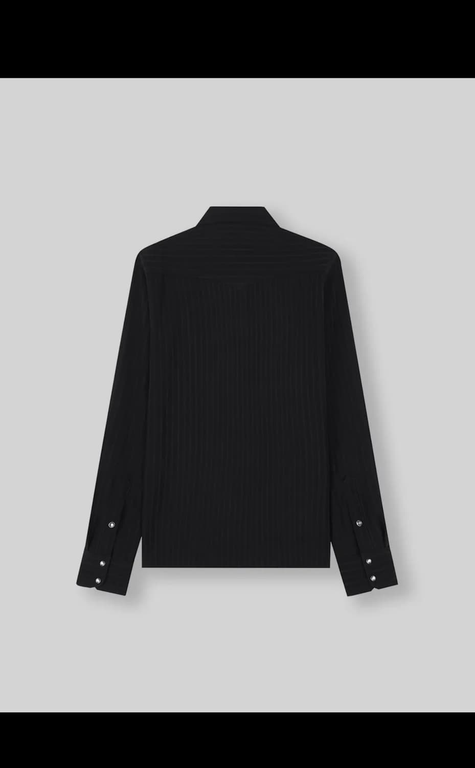 쿠르베_스트라이프 웨스턴 셔츠 상품이미지3