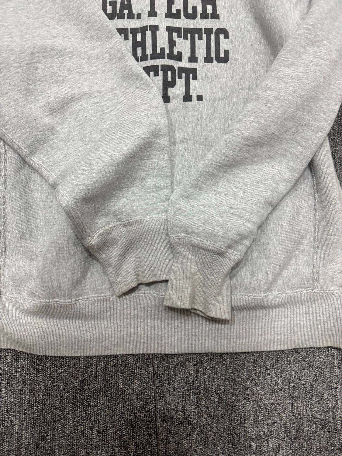 웨어하우스 LOT 483 리버스위브 챔피온 복각 그레이 스웻 XL 상품이미지5