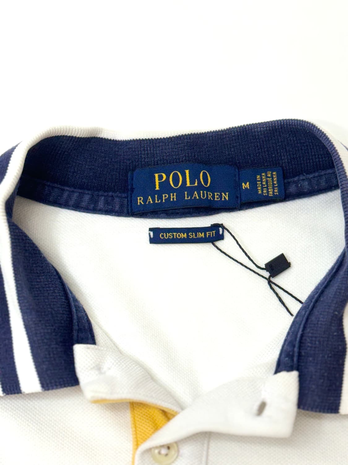 Polo 폴로 랄프로렌 화이트색상 빅포니 패치 카라티 상품이미지8