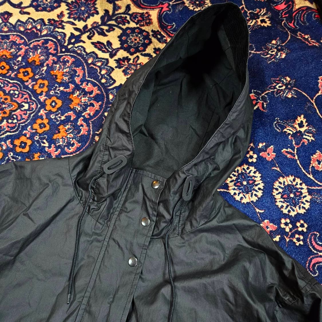 스튜디오톰보이 골덴 배색 나일론
코팅 후드 숏 필드자켓 상품이미지3