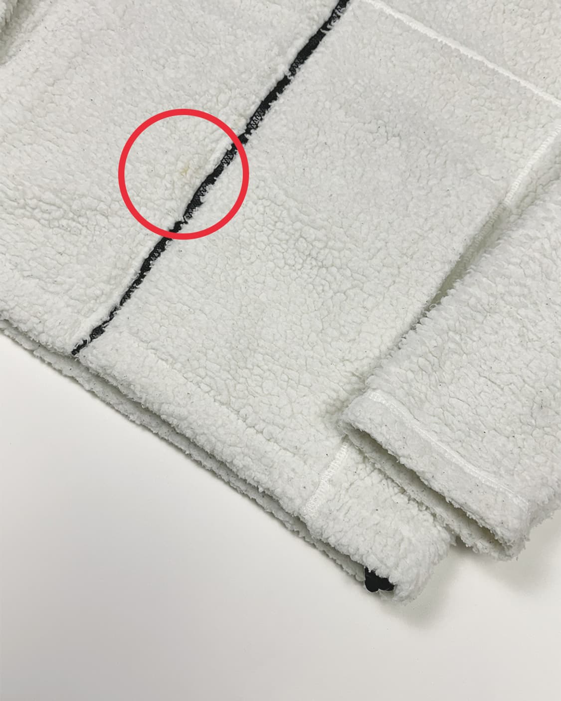 내셔널지오그래픽 뽀글이 화이트 상품이미지4