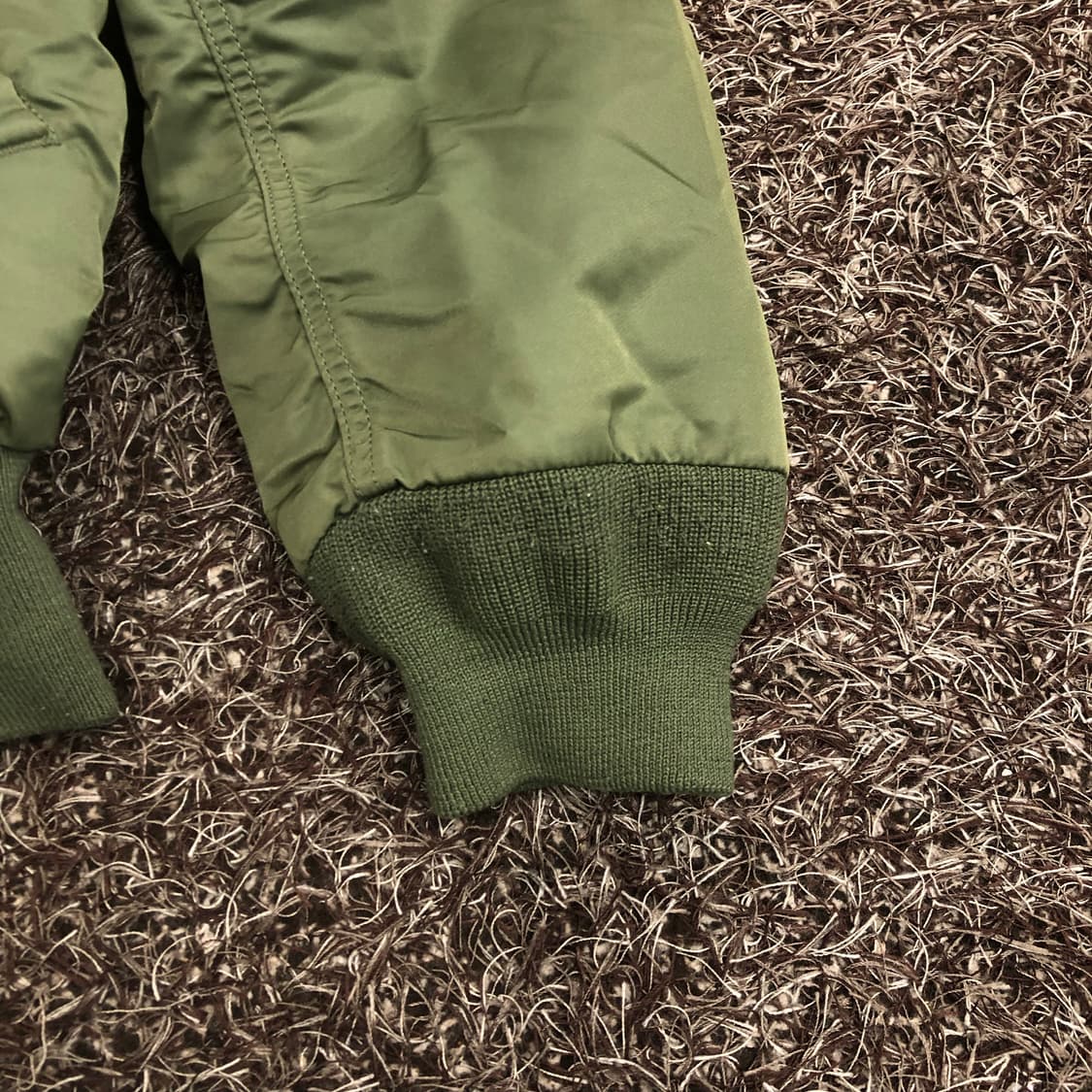 알파인더스트리 B15 봄버 항공점퍼 플라이트 자켓 MA-1 상품이미지3