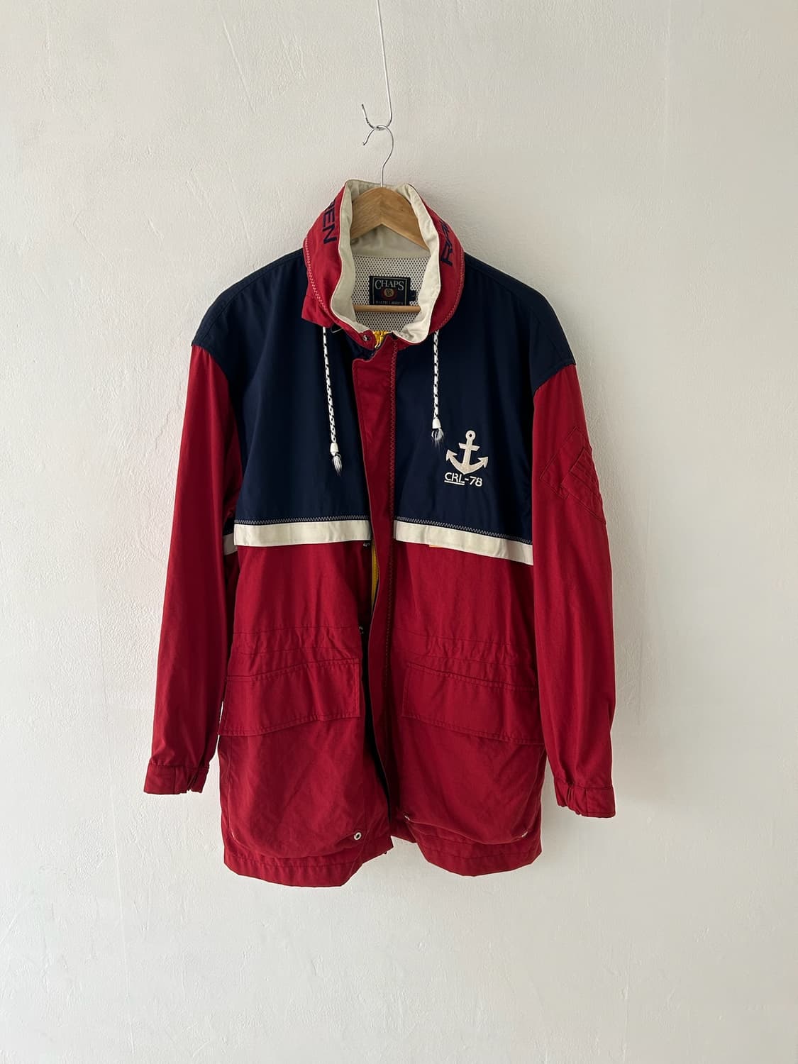 90's  vtg Chaps Ralph Lauren Windbreaker 상품이미지1