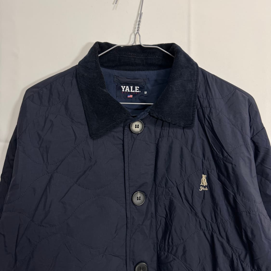 예일 코듀로이 퀼팅 점퍼 상품이미지4