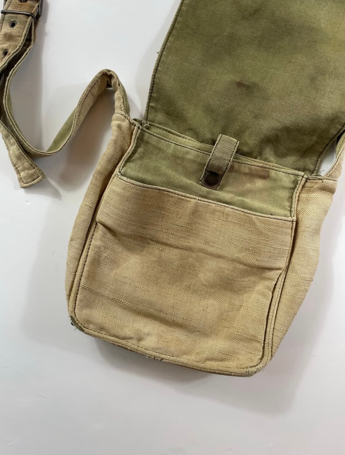 빈티지 밀리터리 캔버스 크로스백 상품이미지5
