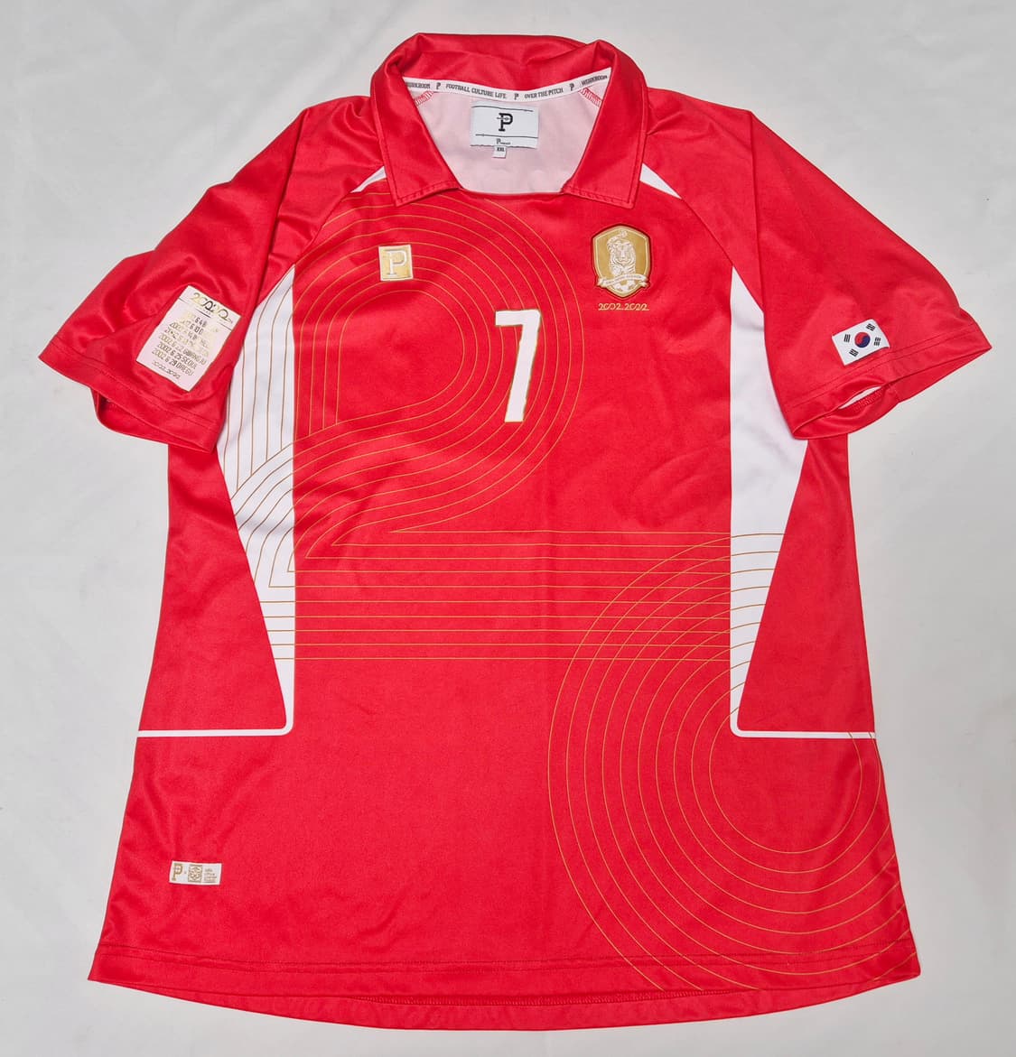 오버더피치 KFA 2002 월드컵 20주년 기념 손흥민 유니폼 팝니다  상품이미지1