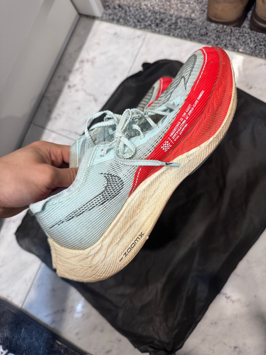 나이키 줌X 베이퍼플라이 넥스트%2 글레이셔 블루 상품이미지3