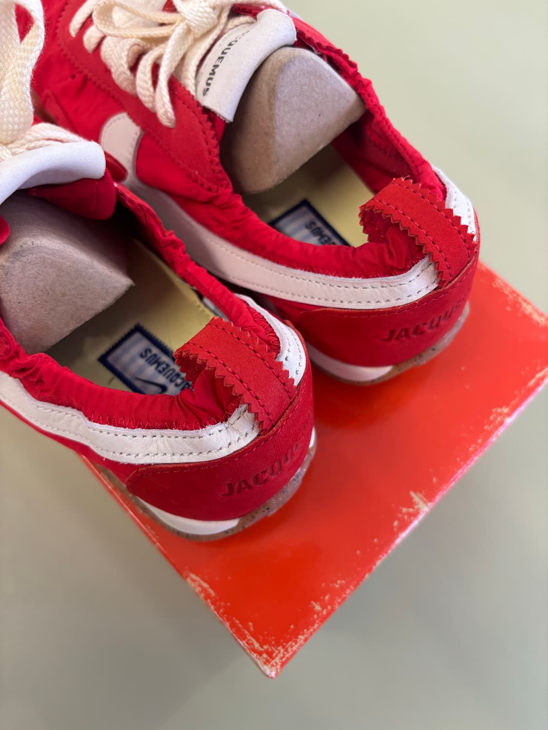 Jacquemus x nike “moon shoes” red 상품이미지2