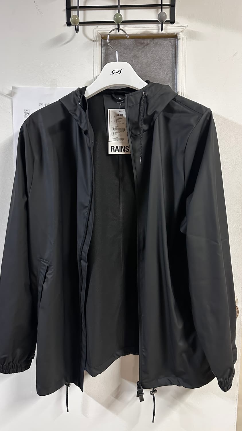 택달린 새상품 레인스 스톰브레이커 바람막이 자켓 M 상품이미지3
