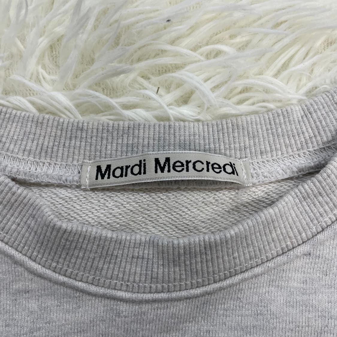 마르디메크르디 플라워 맨투맨 상품이미지4