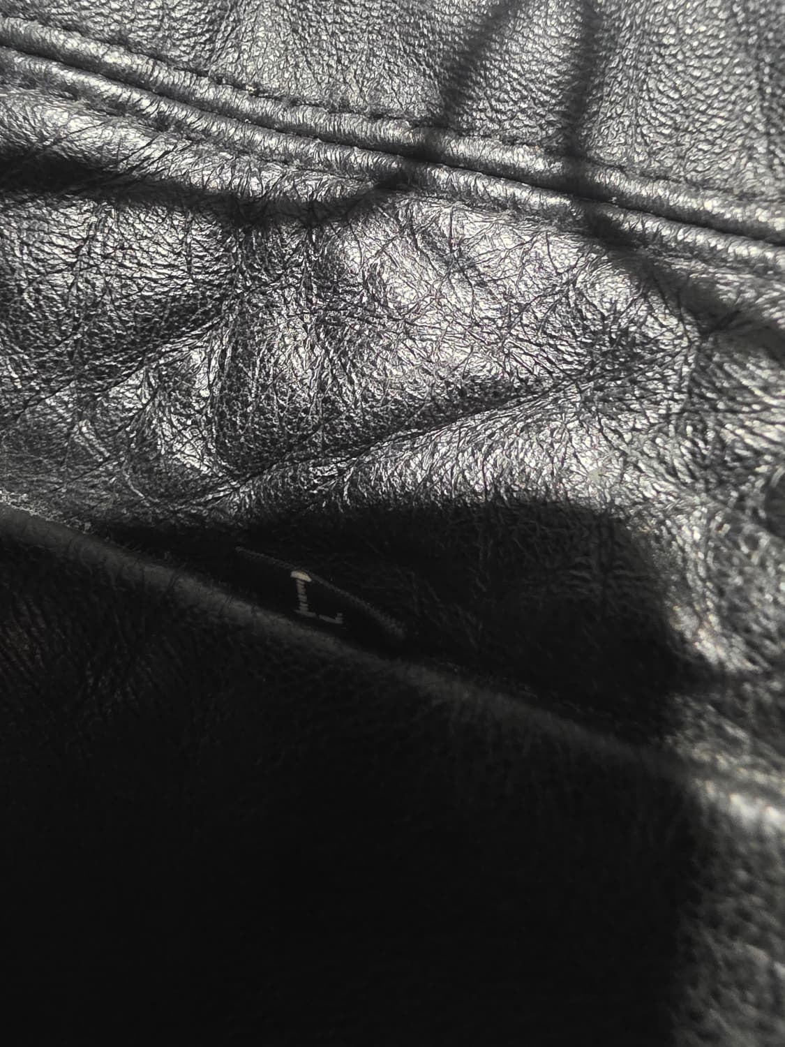 해동 블랙 양가죽 자켓 L100사이즈 상품이미지3