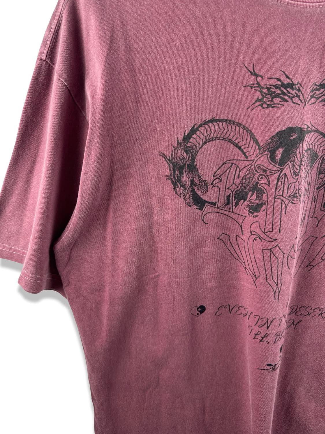 JPN 오리엔탈 드래곤 하트음양오행 티셔츠2482 상품이미지5