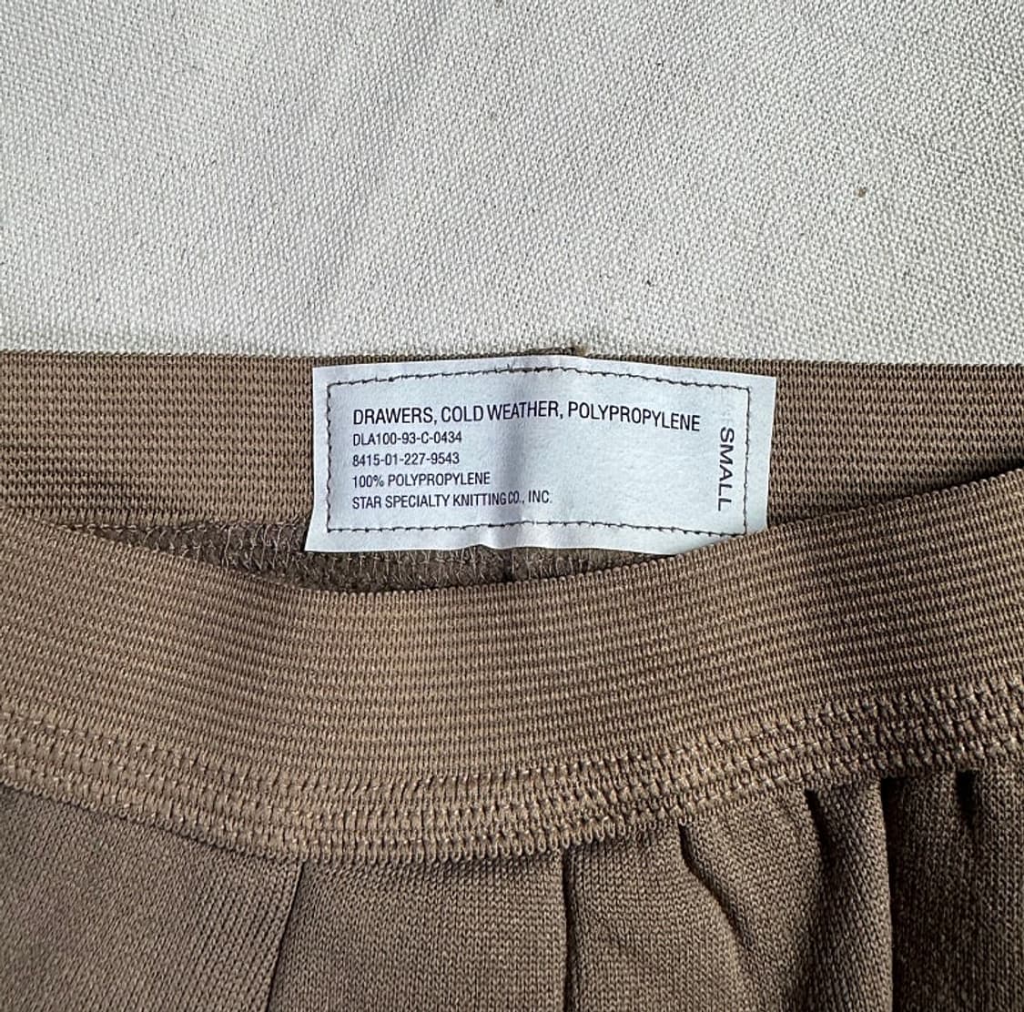 USGI 미국 군사 ECWCS 폴리프로필렌 팬츠 상품이미지2