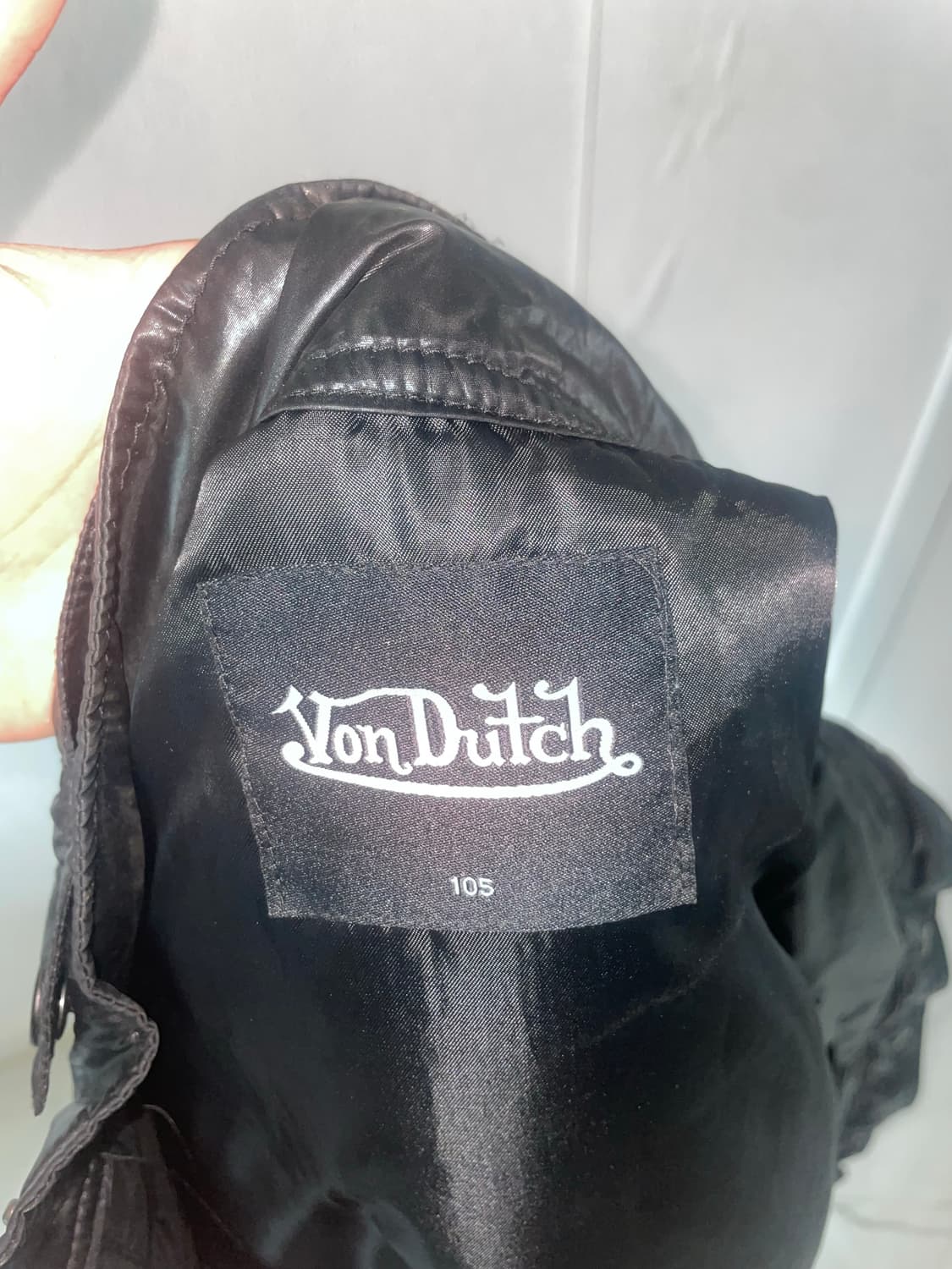 Von Dutch 유광 경량패딩 상품이미지3