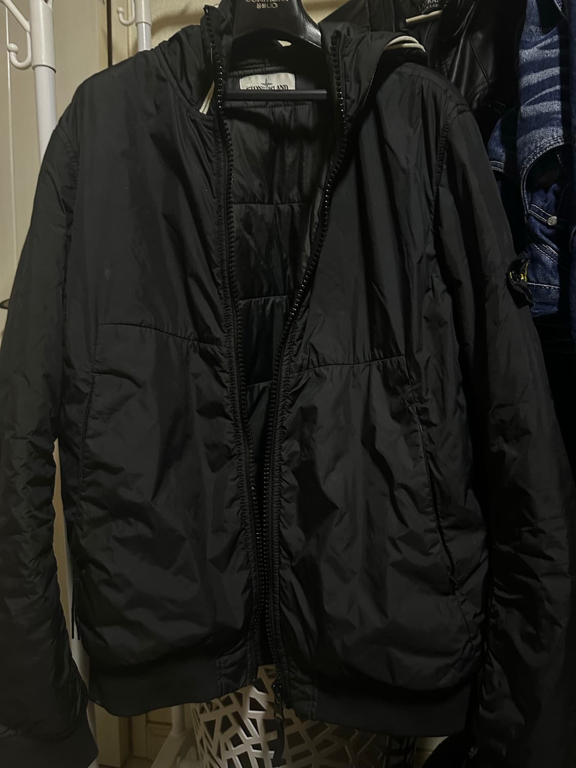 [m] 급처 스톤아일랜드 크링클랩스 프리마로프트 20fw m사이즈 상품이미지4