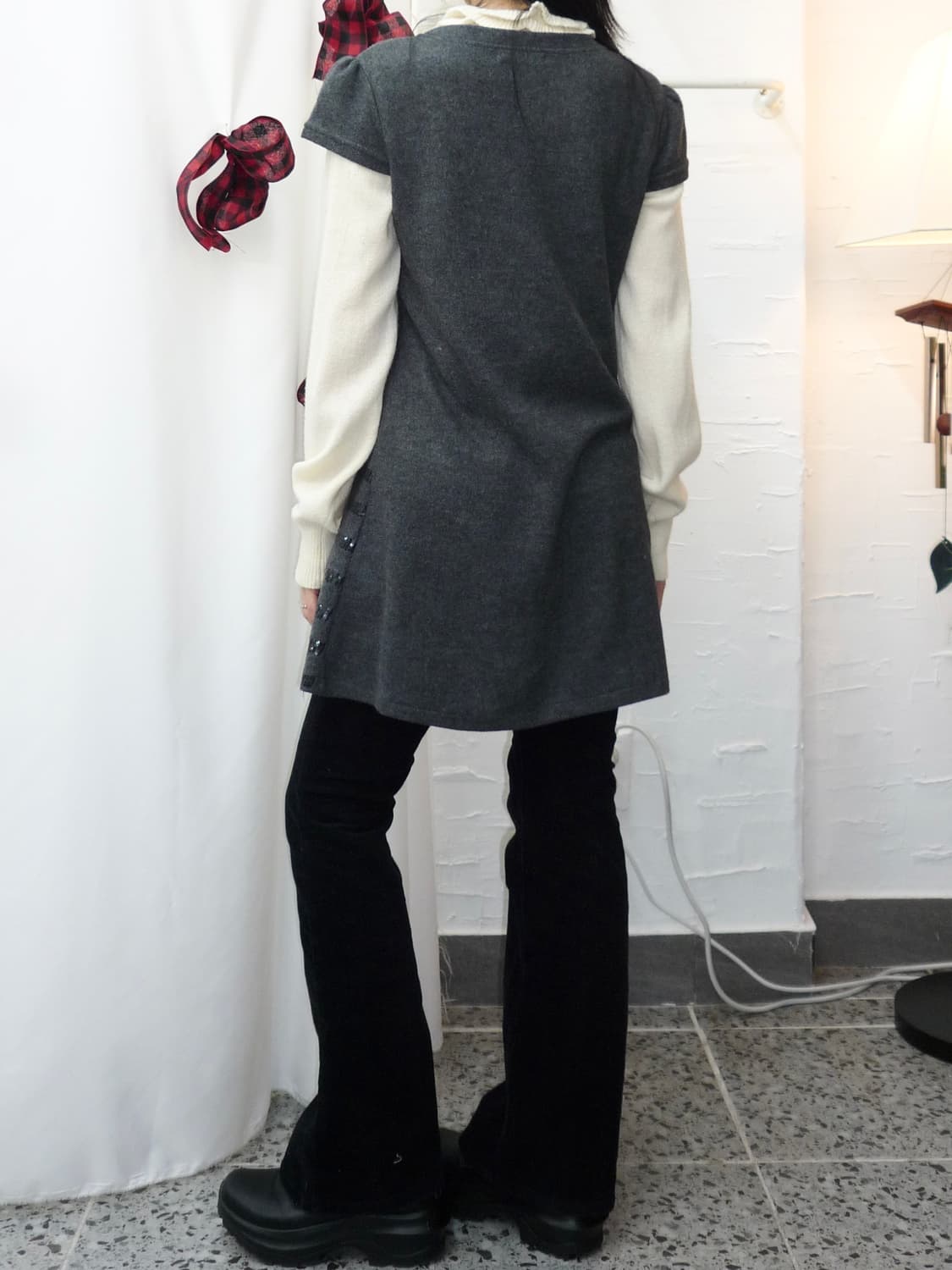 sparkle lined mini dress 상품이미지3