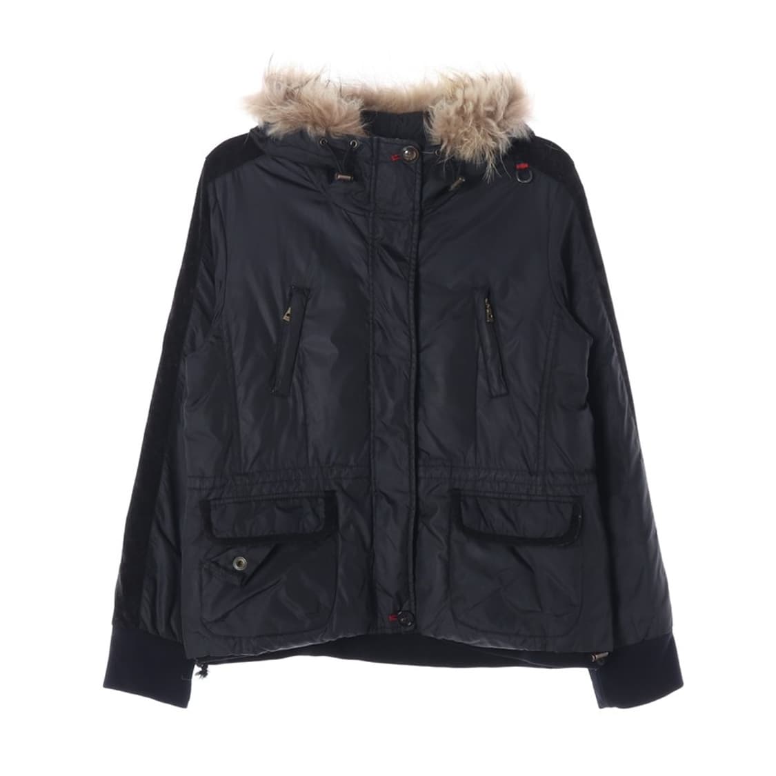 A6 리얼 라쿤 퍼 후드 숏패딩 66 상품이미지1