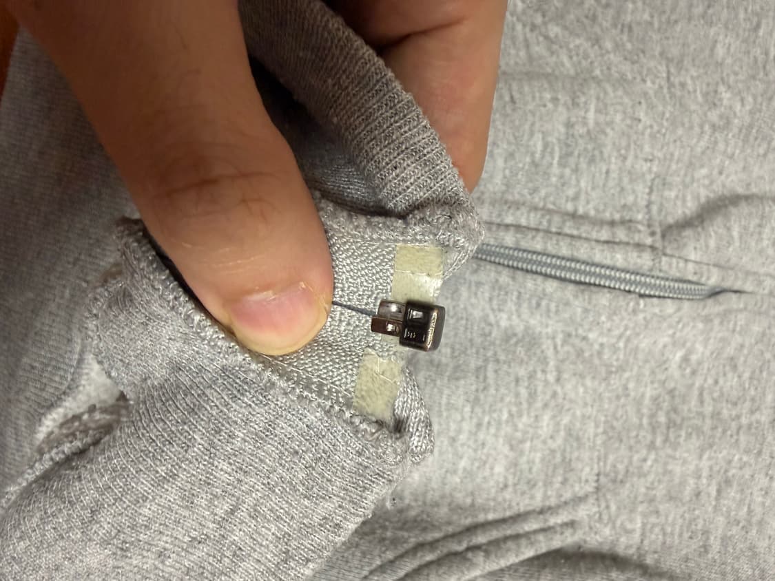 빈티지 러셀 후드집업 멜란지 그레이 상품이미지4