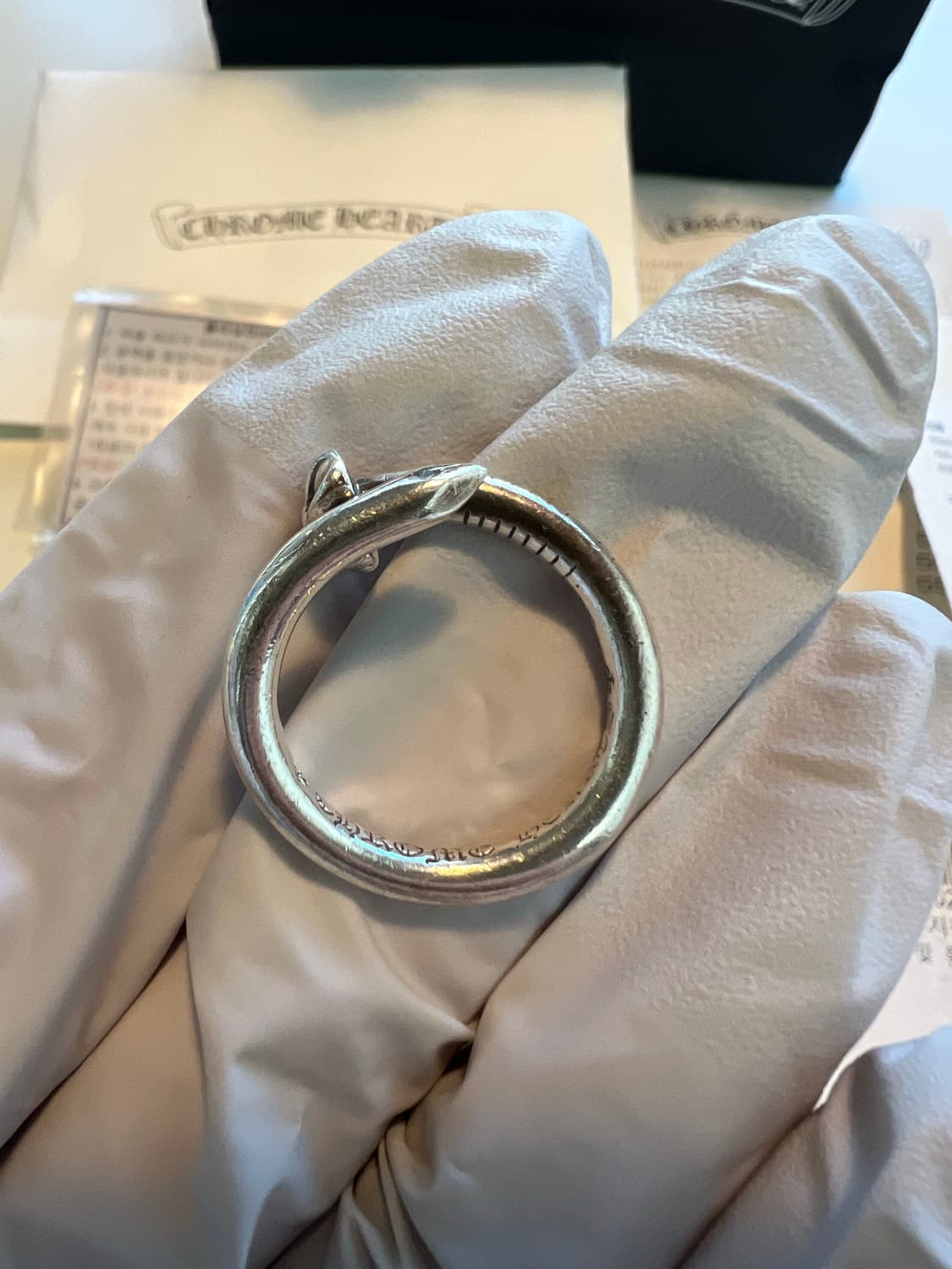 [us8.5] 크롬하츠 크로스볼 네일링 상품이미지4