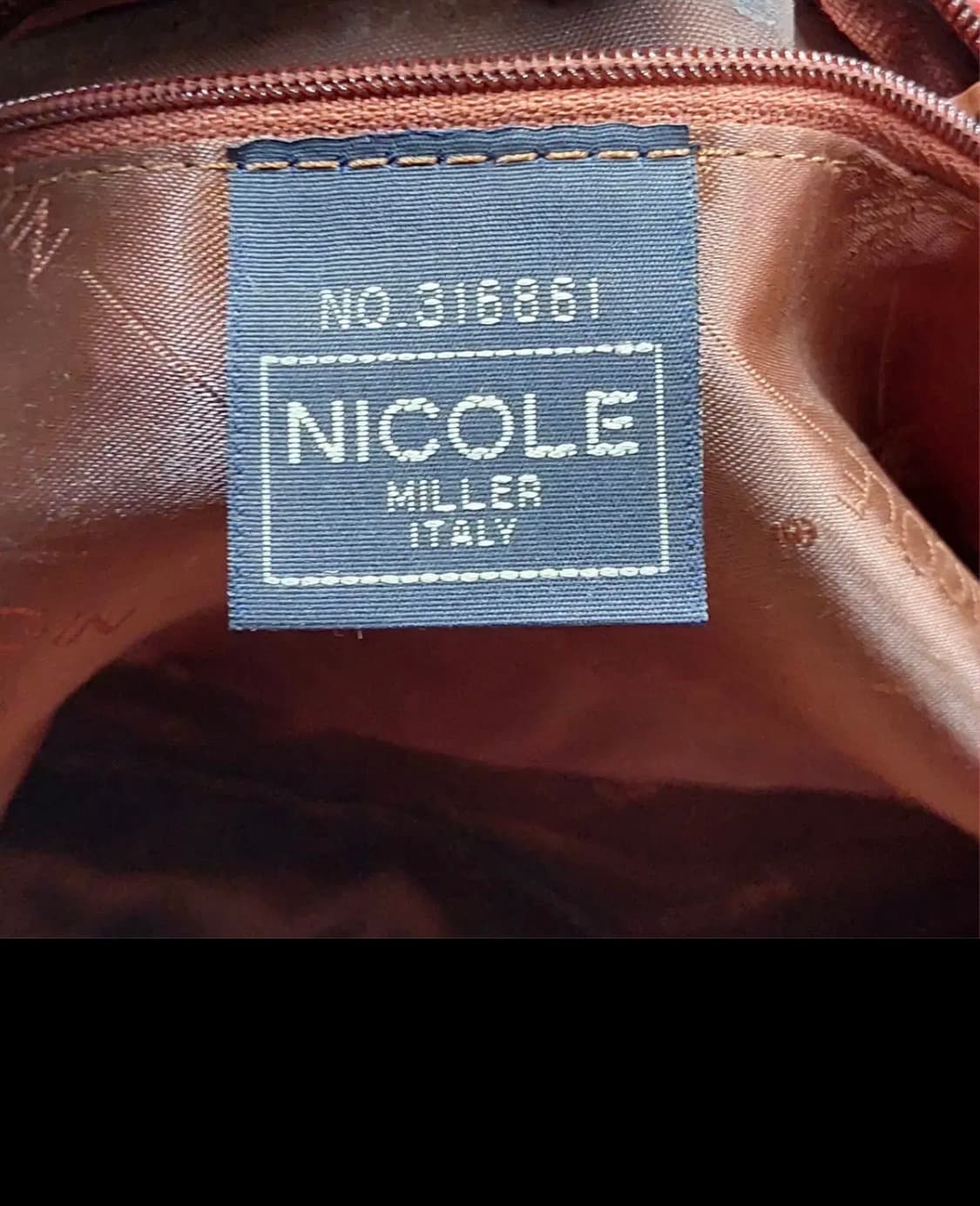 니콜밀러 빈티지 가죽 숄더백 상품이미지4