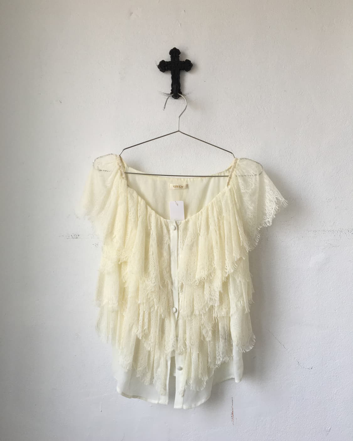 Lace layer top 상품이미지2