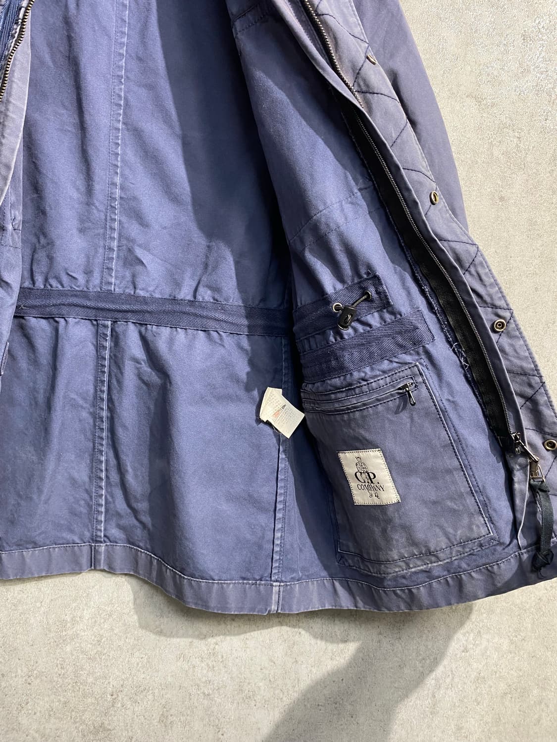 [95] C.P Company 씨피컴퍼니 가먼츠워시드 고글 후드자켓 상품이미지7