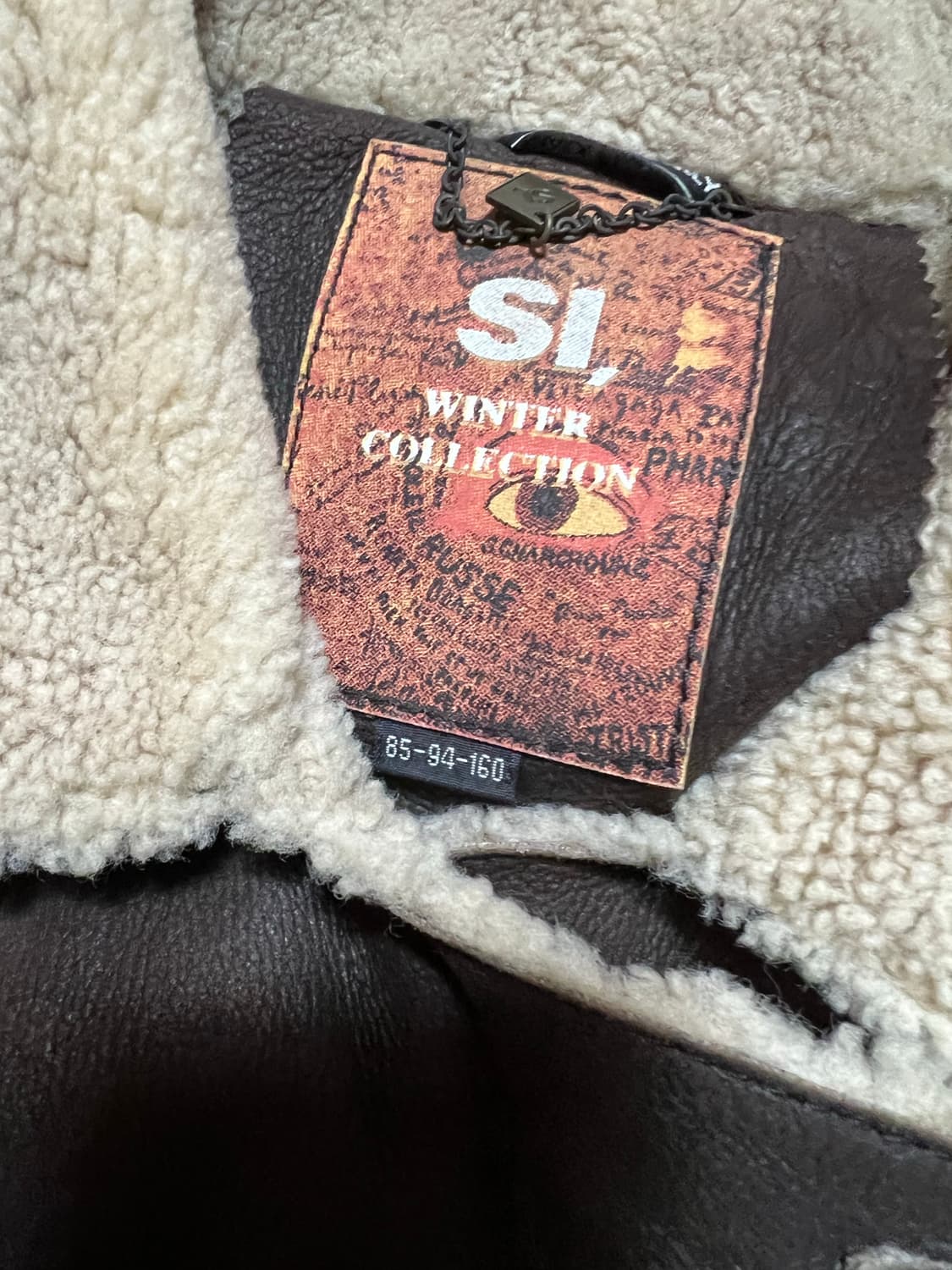 이테리 시어링 무스탕 자켓 상품이미지3