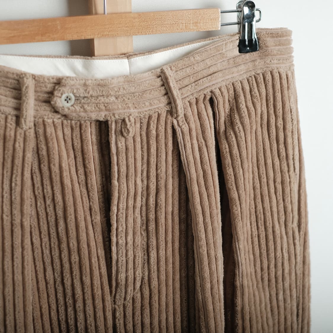 NEAT 니트 3W 코듀로이 와이드 팬츠 46사이즈 상품이미지5