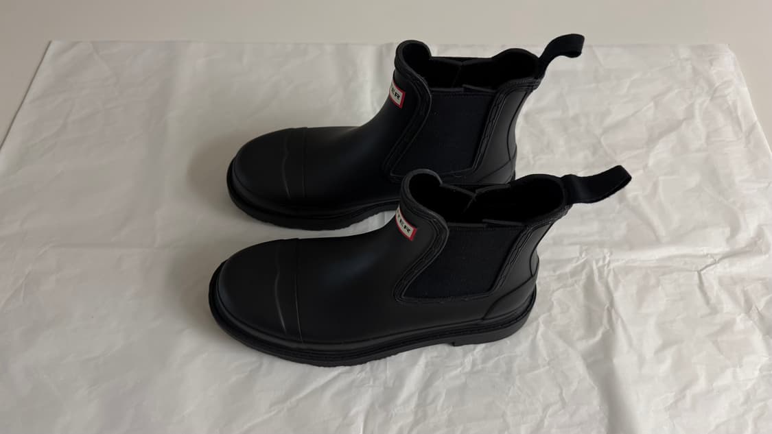 W230 / 헌터 코만도 첼시 레인부츠 블랙 상품이미지8