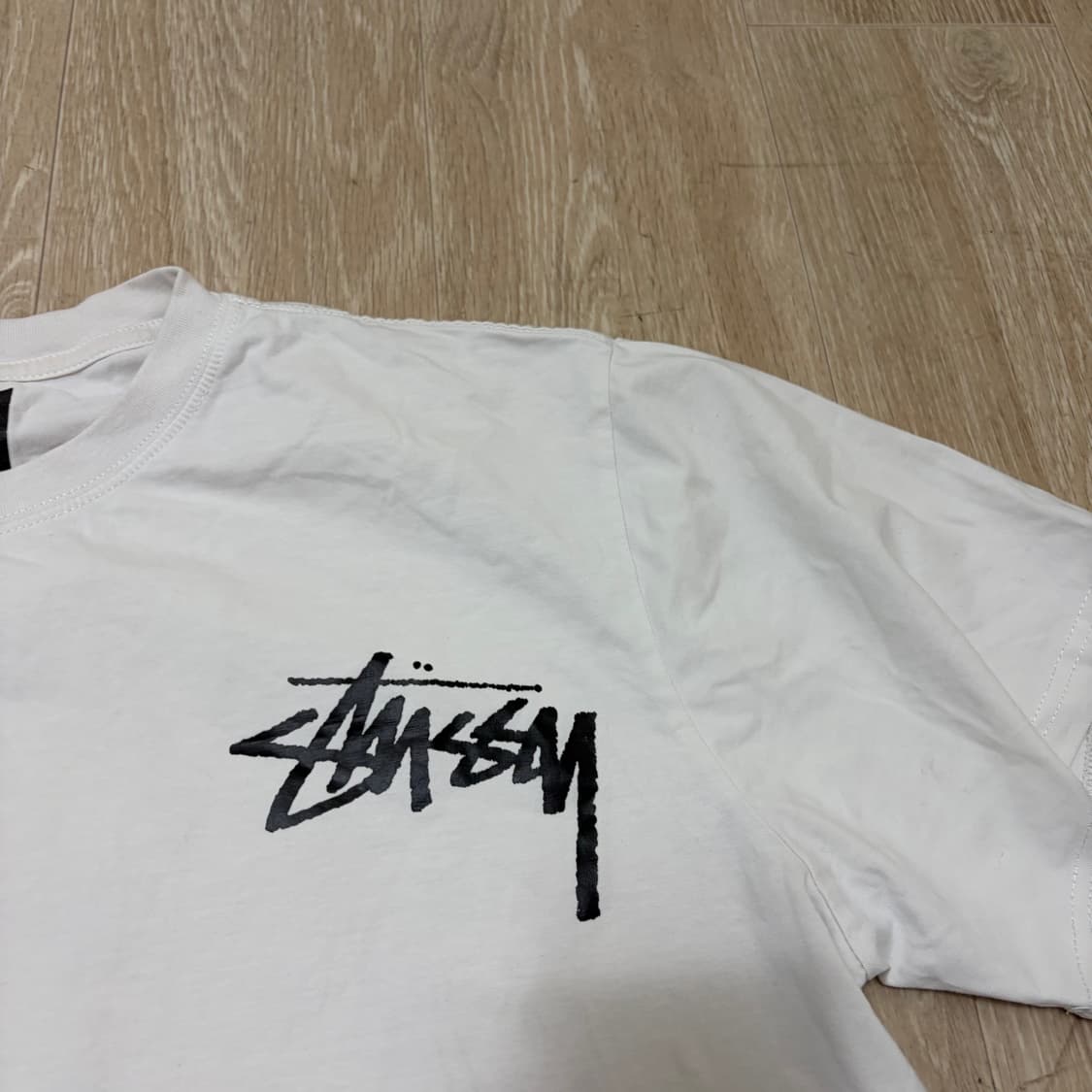 스투시 플라워 빅로고 반팔티 3XL  상품이미지3