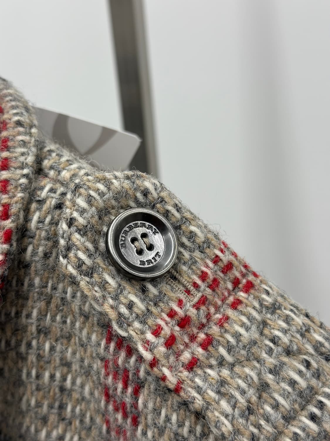 버버리 브릿 노바체크 벨티드 울 코트  상품이미지7