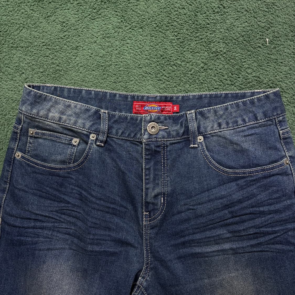 dickies 중청 워싱 7부 팬츠 상품이미지3